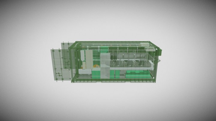 final container 3D Model