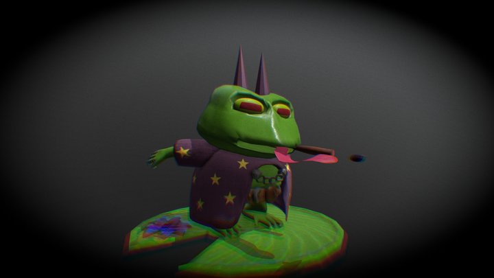 Bufo Dark Fantasy 3D Model