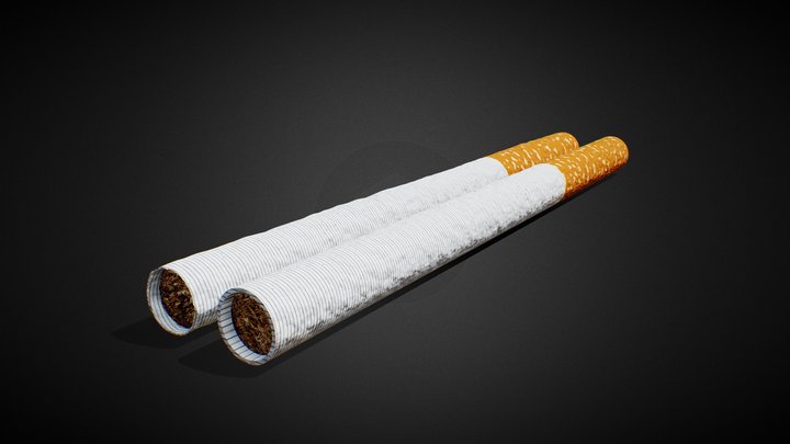 Сigarettes 3D Model