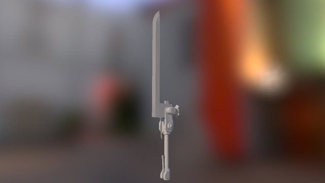 WIP: Steampunk Sword (SEP.04.2015) 3D Model