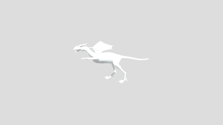 Prehistoric Dragon – Kostenloses 3D-Modell STL