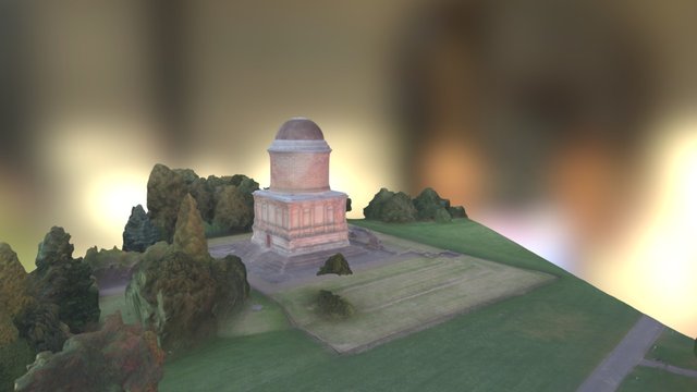 Hamilton Mausoleum 3D Model