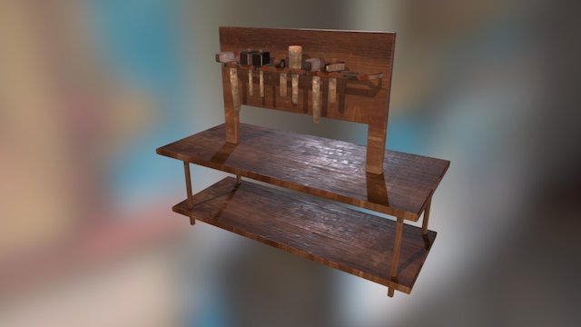 smith's bench 3D Model