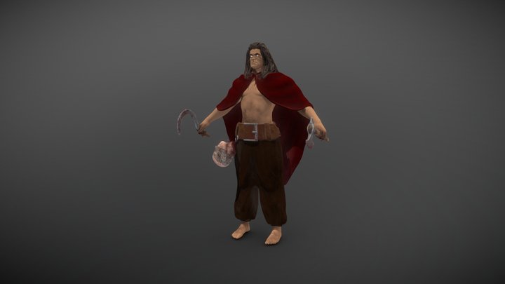 Tribal Shaman - SculptPose 3D Model