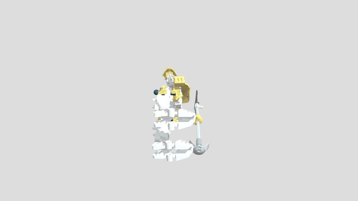 Bionicle Revised Takanuva Revamp 3D Model