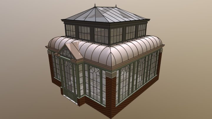 Greenhouse / Serre 3D Model
