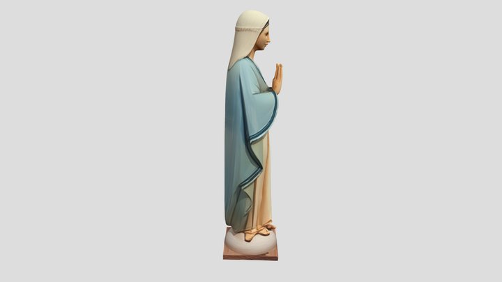 La Virgen Maria 3D Model