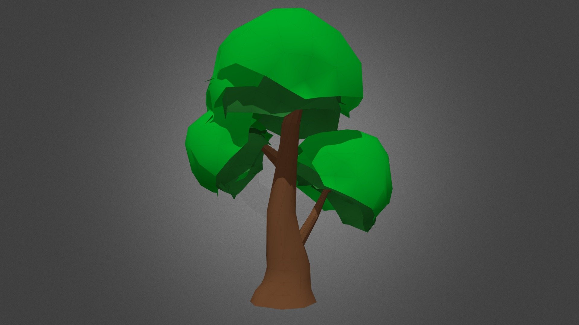 Low Poly Old Tree
