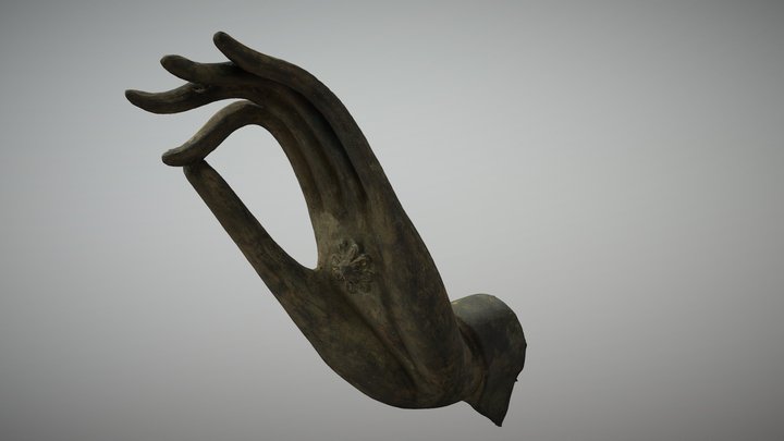 Mano de Buda 3D Model