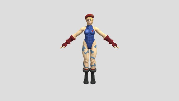Cammy_mmd 3D Model