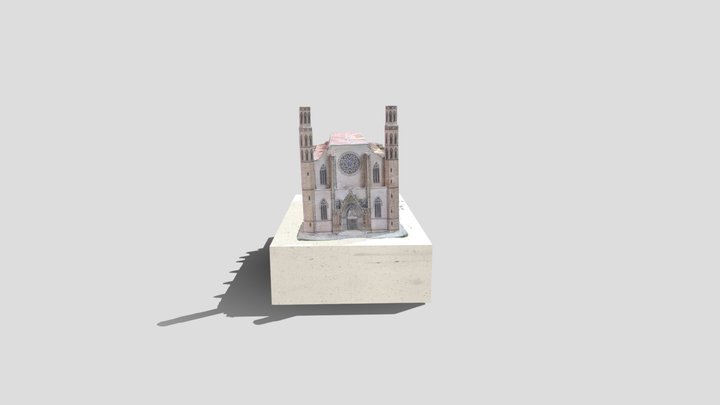 Santa Maria del Mar per Marina 3D Model