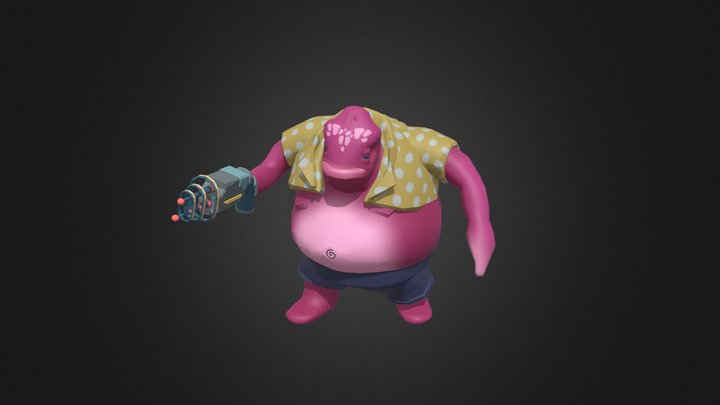 Tank Shoot 3D Model