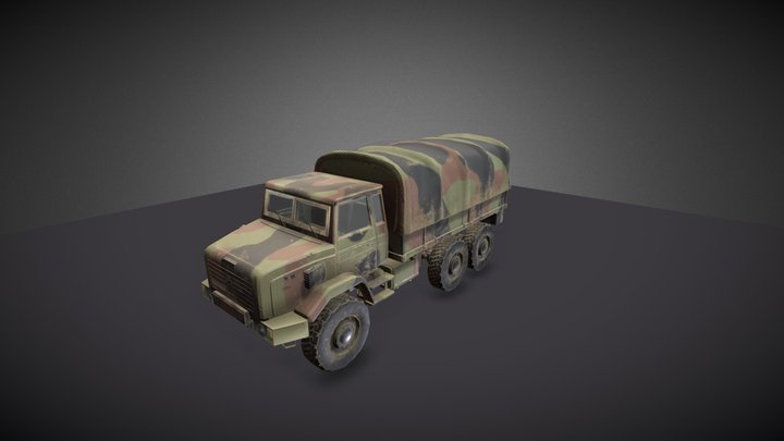 GBC Truck 3D Model