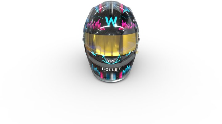 Casco Colapinto Pax AR 3D Model