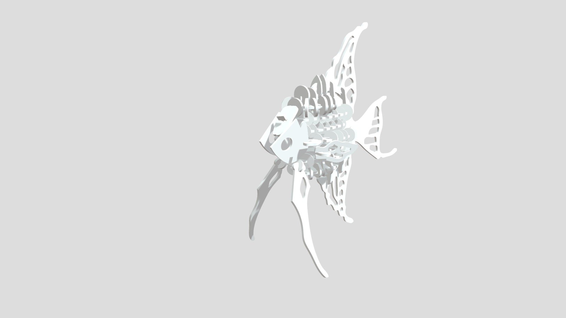 Fish Puzzle — Sketchfab embed 3D viewer