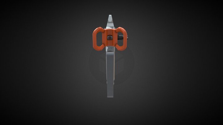 Airless Spray Gun 3D Model