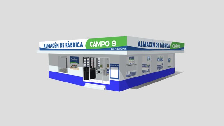 Almacen Opcion 1 3D Model
