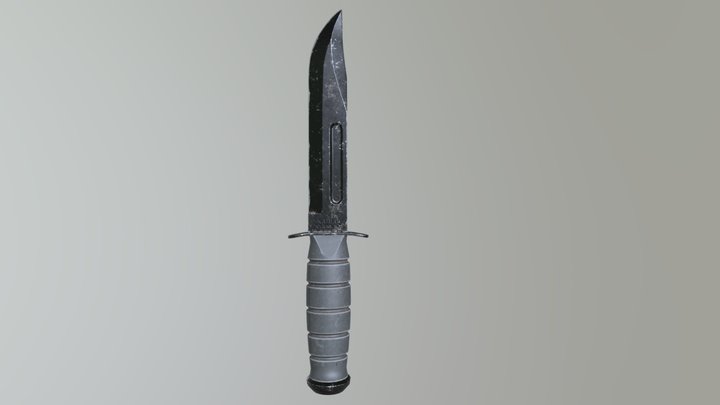 Knife_version_1 3D Model