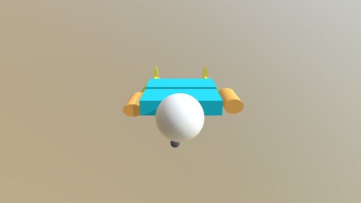 Copy Of Black Rocket - Template Robot (3) 3D Model