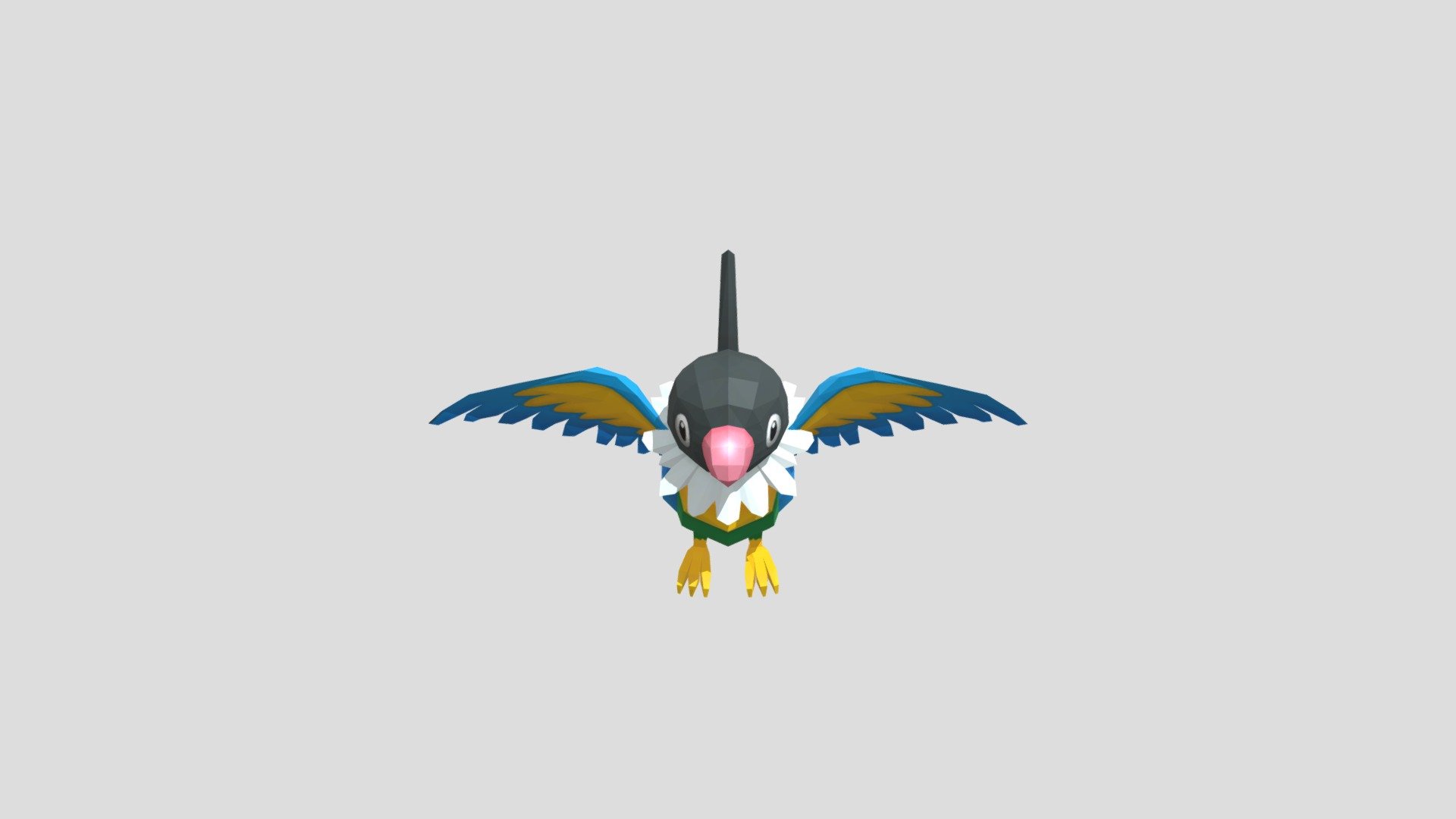 Chatot - Download Free 3D model by nguyenlouis32 [4bbbf57] - Sketchfab