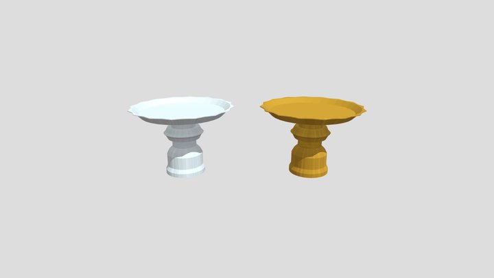 Offering Tray 3D Model