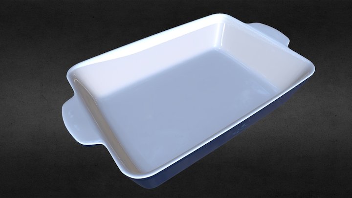 Dish Fontignac 3D Model