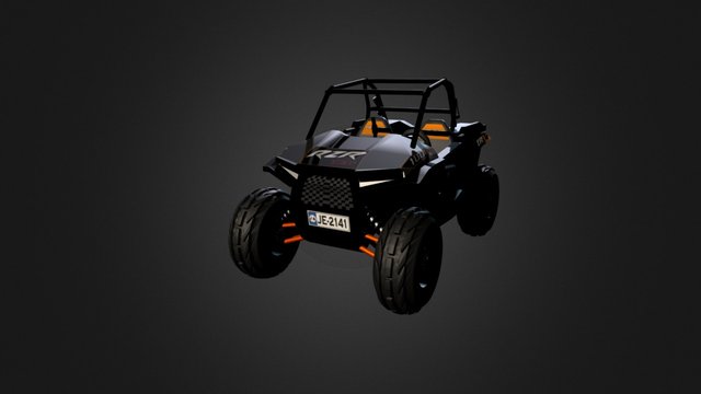 Polaris RZR 1000 3D Model
