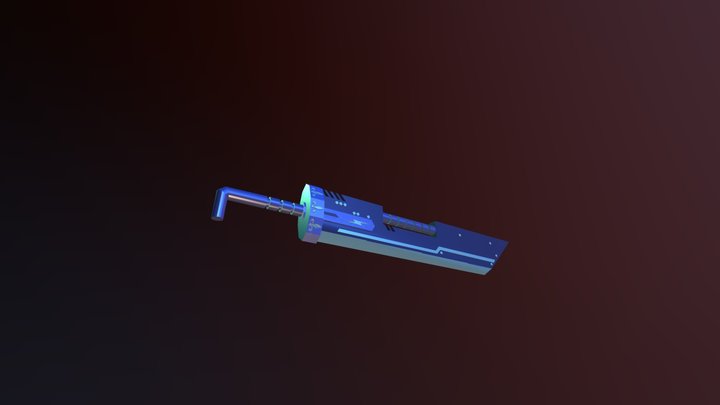 Boss Sword 3D Model