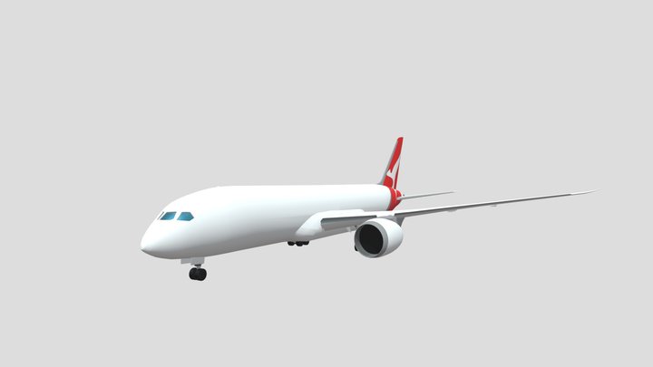 Boeing 787 3D Model