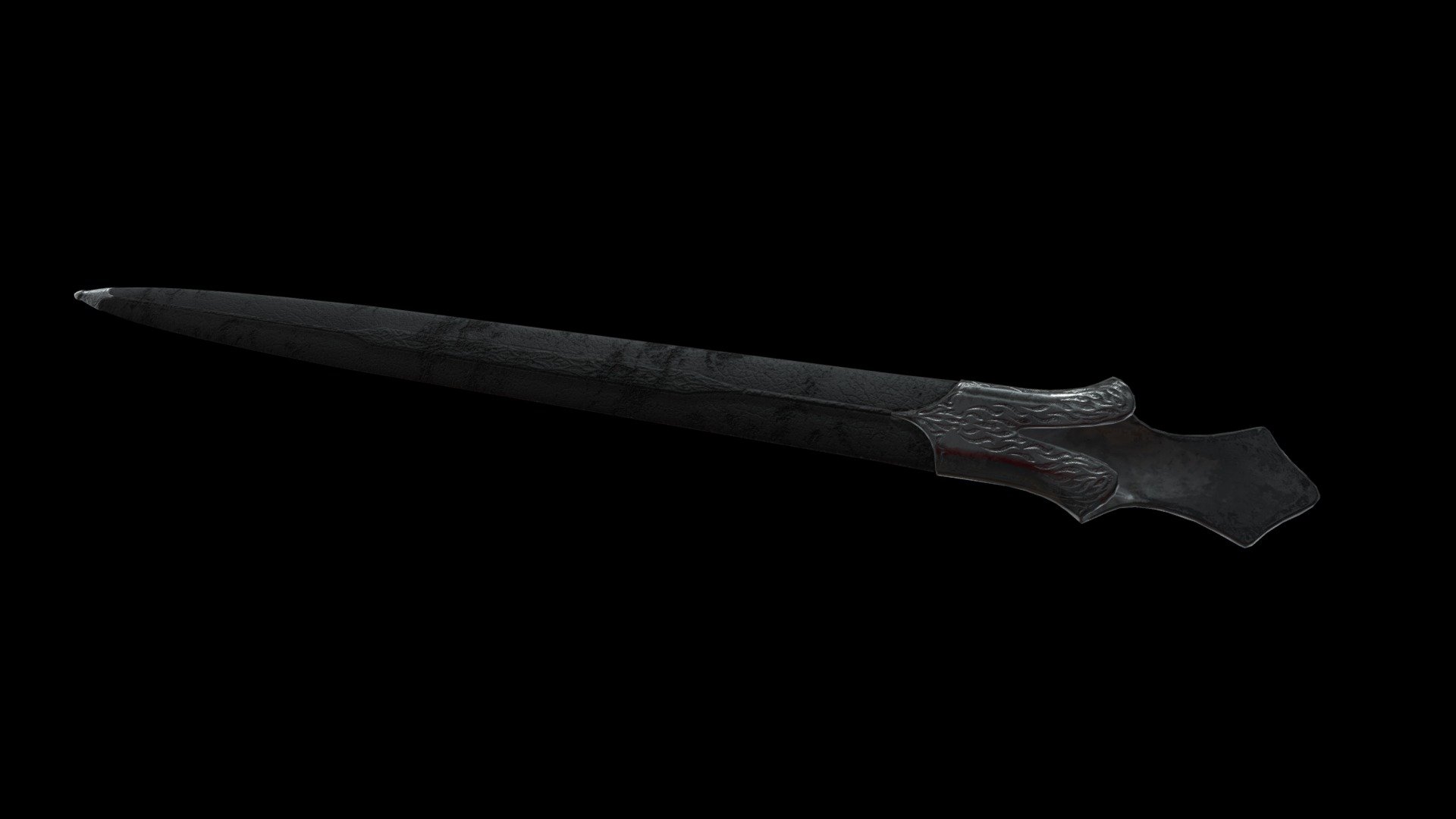 Dark Fantasy Sword Scabbard 3d Model By Varcanrex 4bbf63c Sketchfab