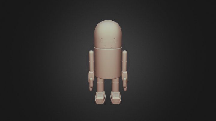 Lonely Robot 3D Model