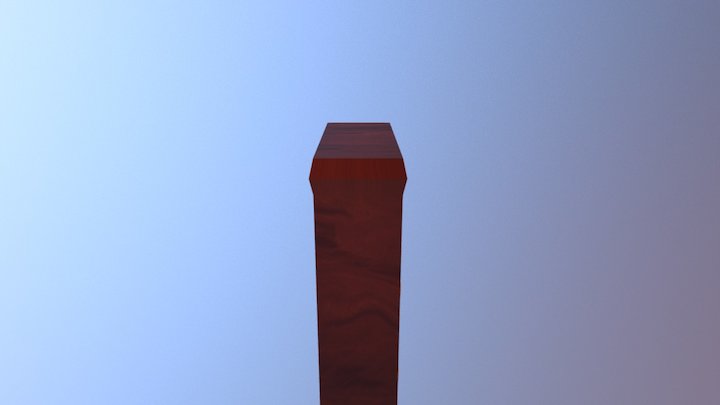 Bookshelf 3D Model