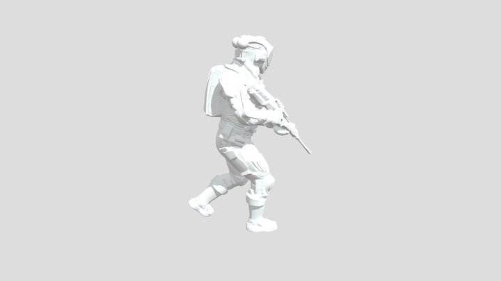 маскированный спецназ – Modello 3D gratuito STL