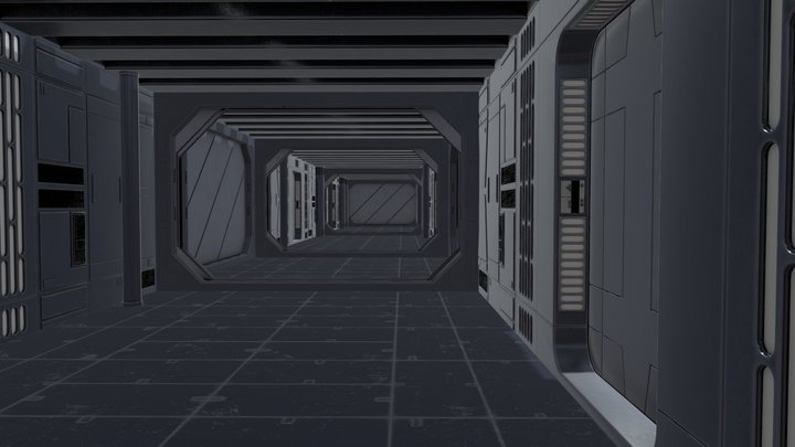 star-wars-the-clone-wars-venator-prefab 3D Model