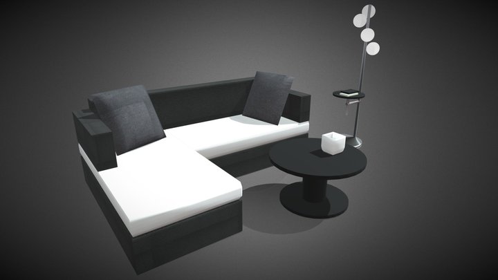 【Free Download】Dining Furniture 3D Model
