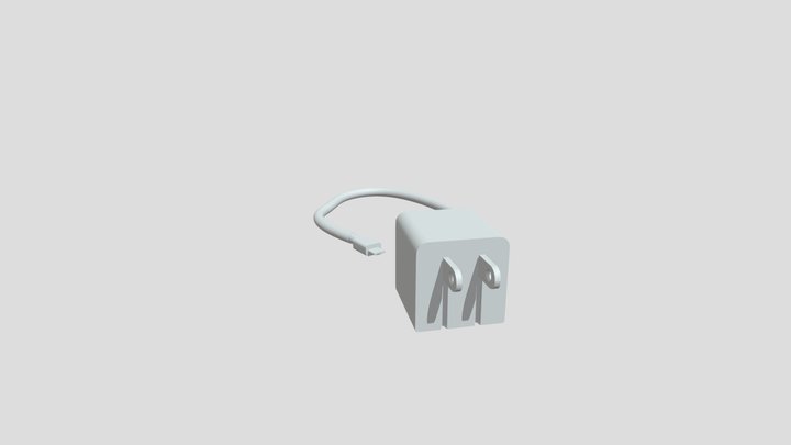 Week 1 HW Phone Charger 3D Model