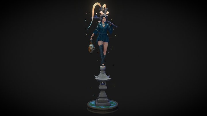 Suanni 3D Model