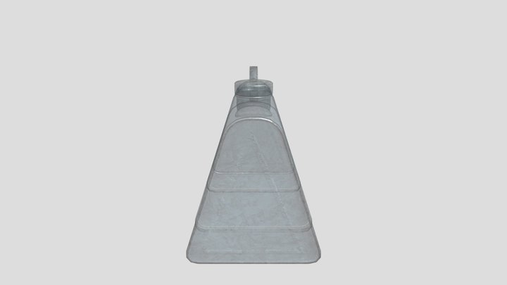 Ww2 Triangular 20l German Can Painted
