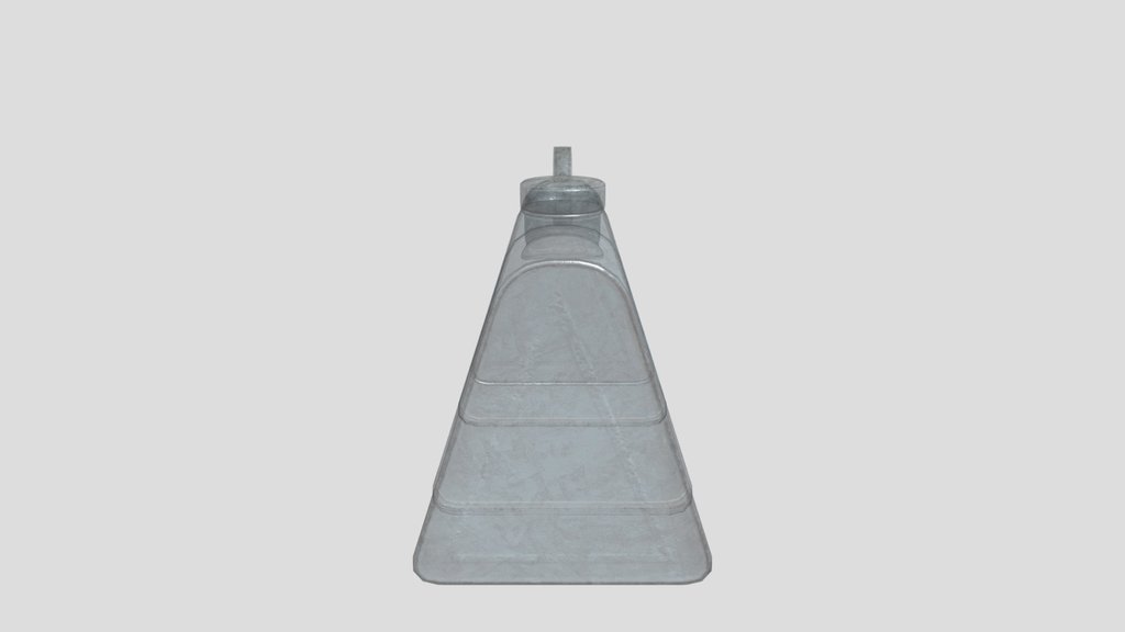 Ww2 Triangular 20l German Can Painted