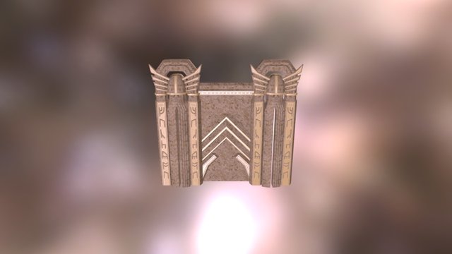 Dwarven Wall 3D Model