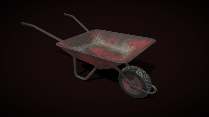 Wheelbarrow_13_MB – Gratis 3D-model STL