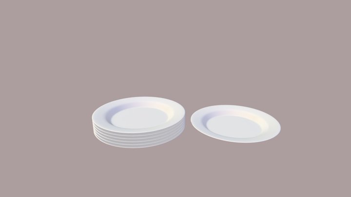 Plates 3D Model