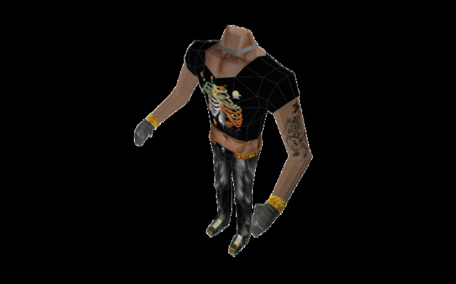 textured rock Sammy.blend 3D Model