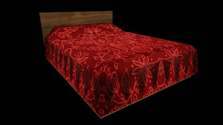 PSX Bed 3D Model