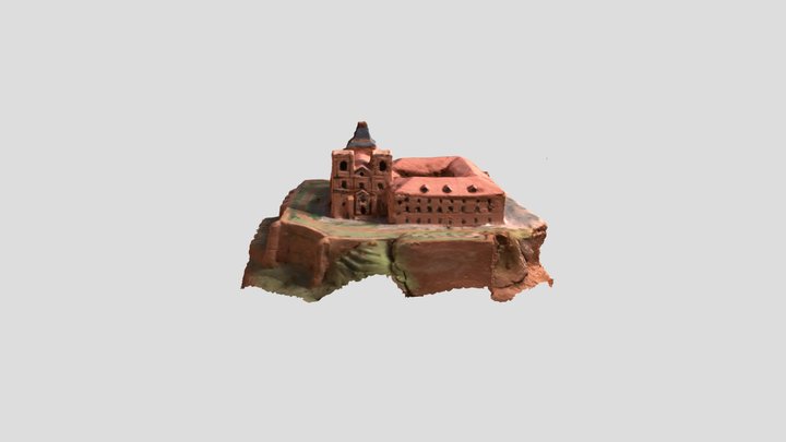 monasterio 3D Model