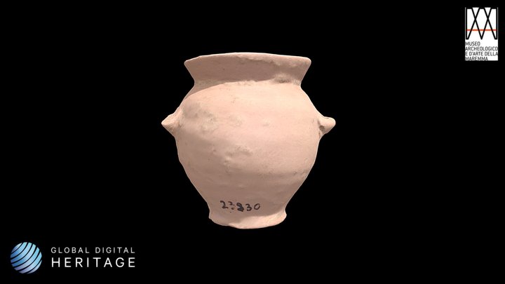 Miniature impasto jar. – Modello 3D gratuito STL