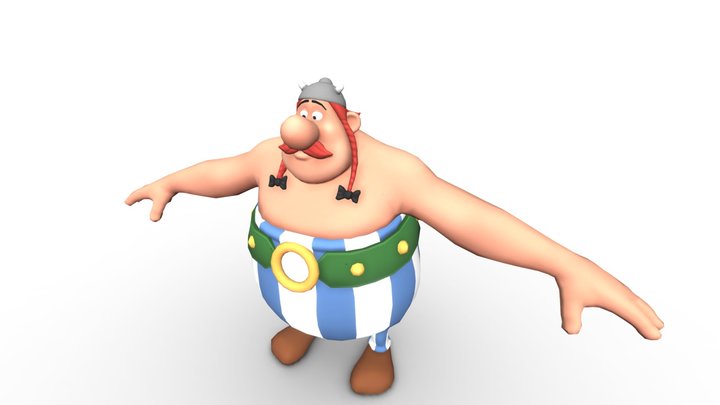 Obelix 3D Model