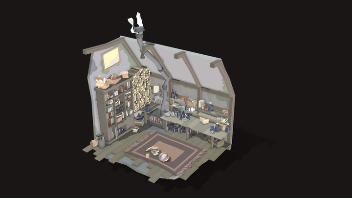 base color home 3D Model