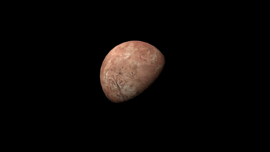 Makemake – Dwarf Planet 3D Model