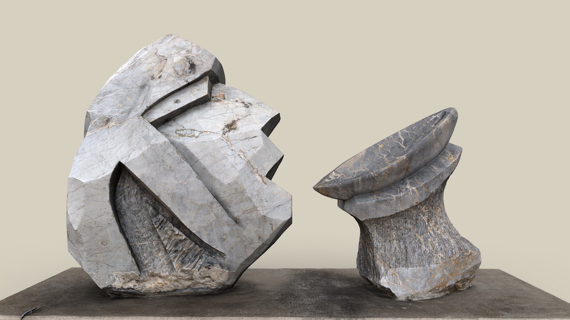 Römerskulptur (Römerquelle) — Sketchfab embed 3D viewer
